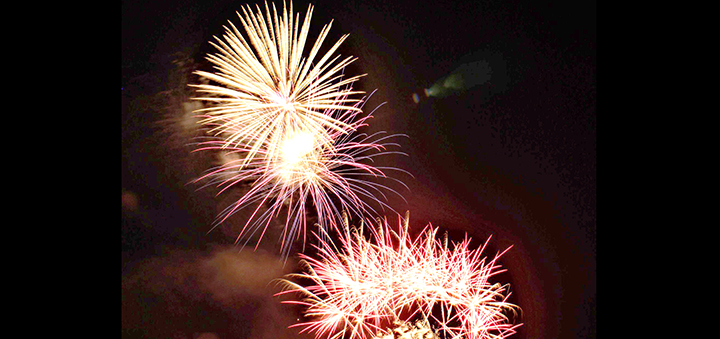 Sherburne community fireworks on July 4 by the Rotary Club
